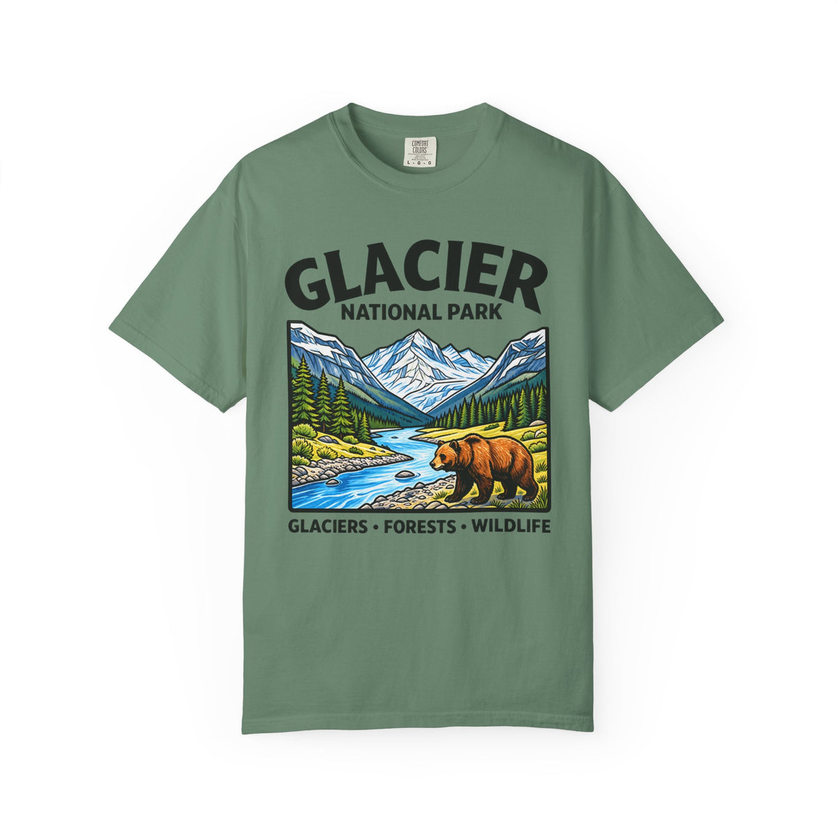 Glacier National Park Bear T-Shirt