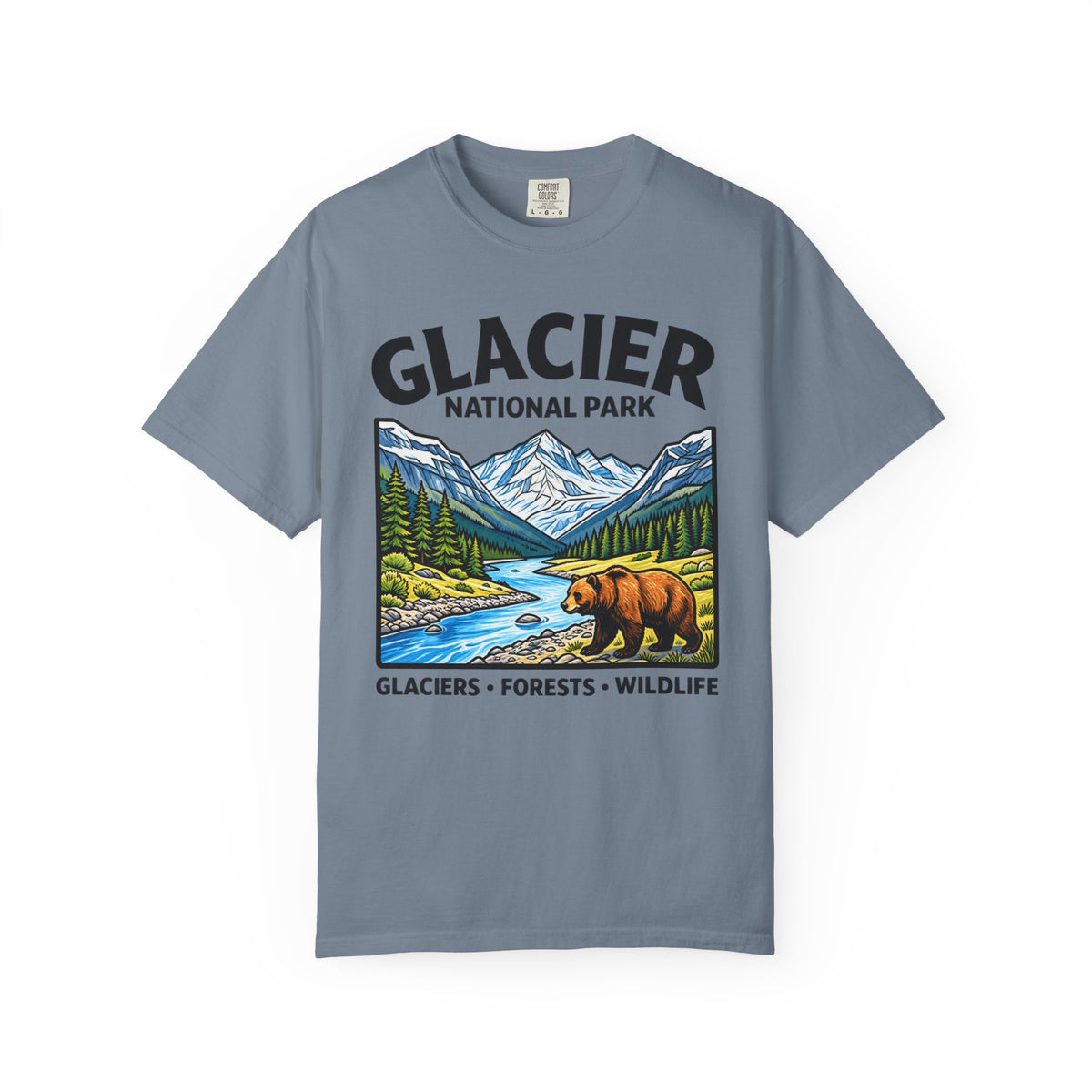 Glacier National Park Bear T-Shirt