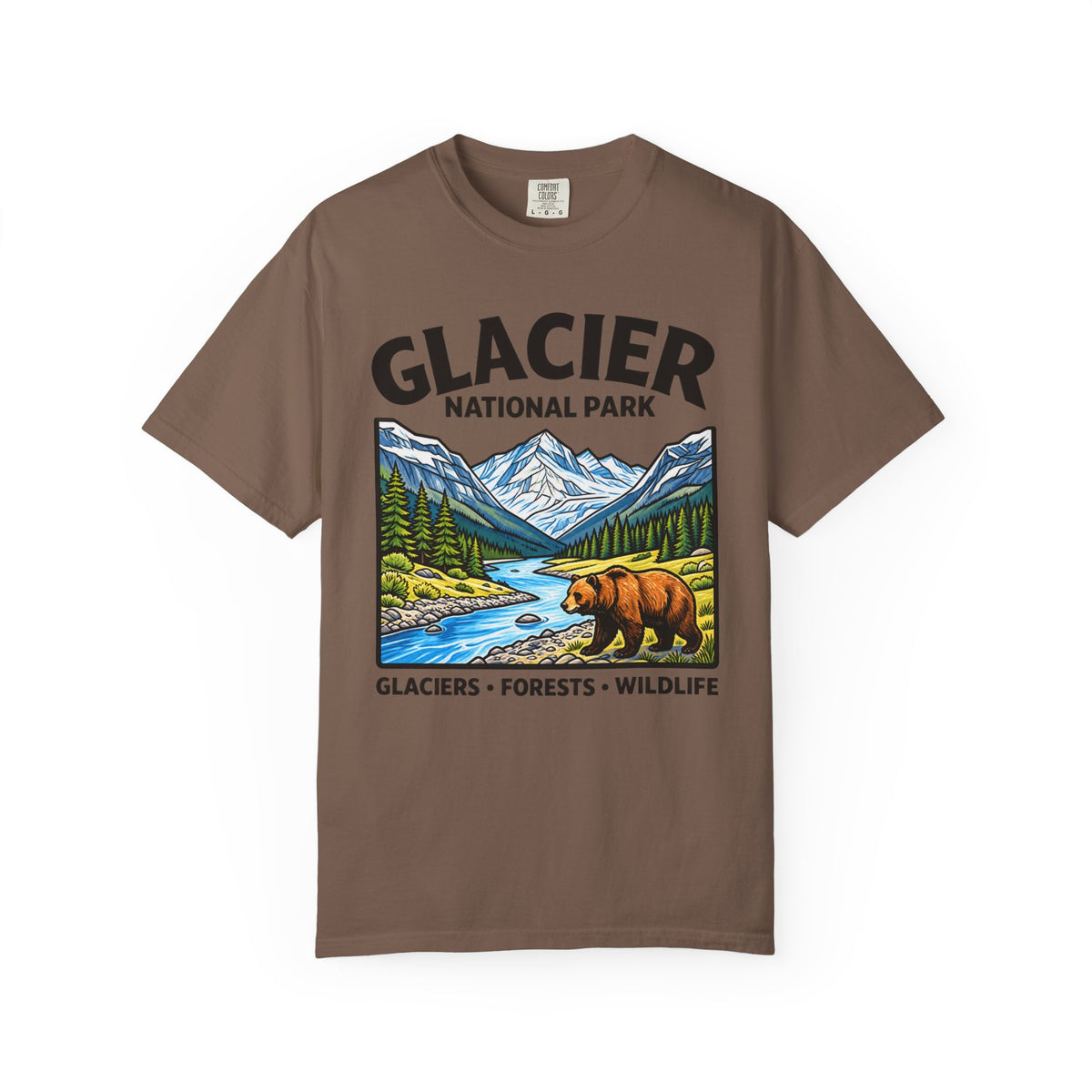 Glacier National Park Bear T-Shirt
