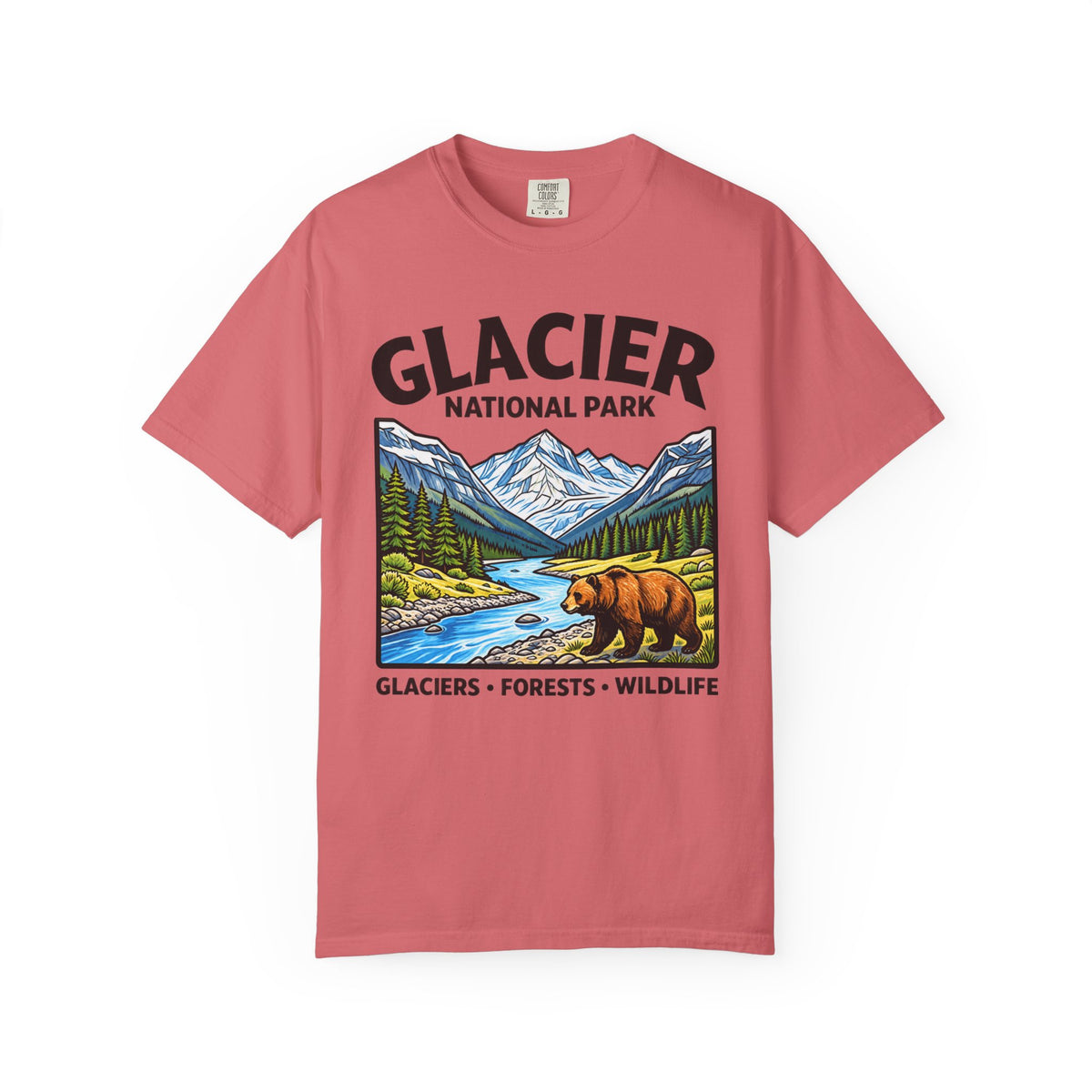 Glacier National Park Bear T-Shirt